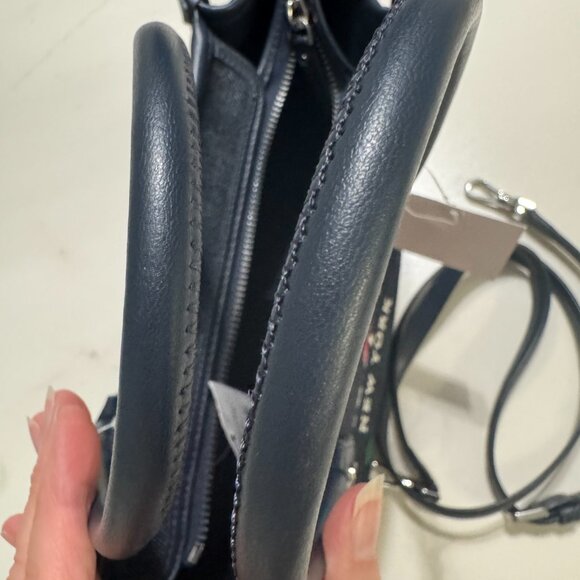 NWT Kate Spade Denim Satchel Handbag - Picture 4 of 8